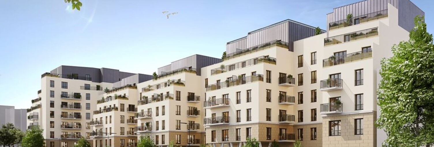 Appartement neuf T1, T2, T3, T4, T5 Pièce 26 à 99 m² à vendre à Aubervilliers (93300)