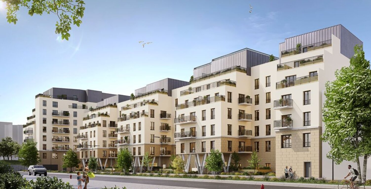 Vente programme neuf T2, T3, T4, T5 41 à 99 m² Aubervilliers (93300) — photo 1