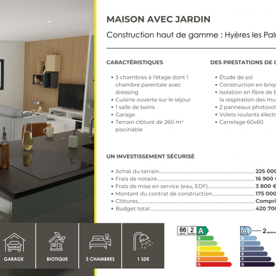 Maison 4 pièces 80 m²