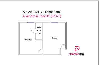 appartement 2 pièces 23 m2 à vendre à Chaville (92370)