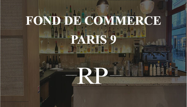 Local commercial  à vendre Paris 9eme 75009