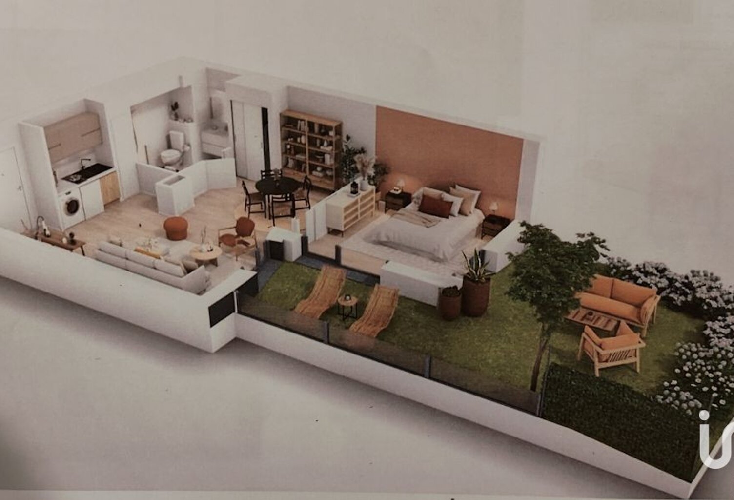 Vente Appartement 2 pièces — photo 1