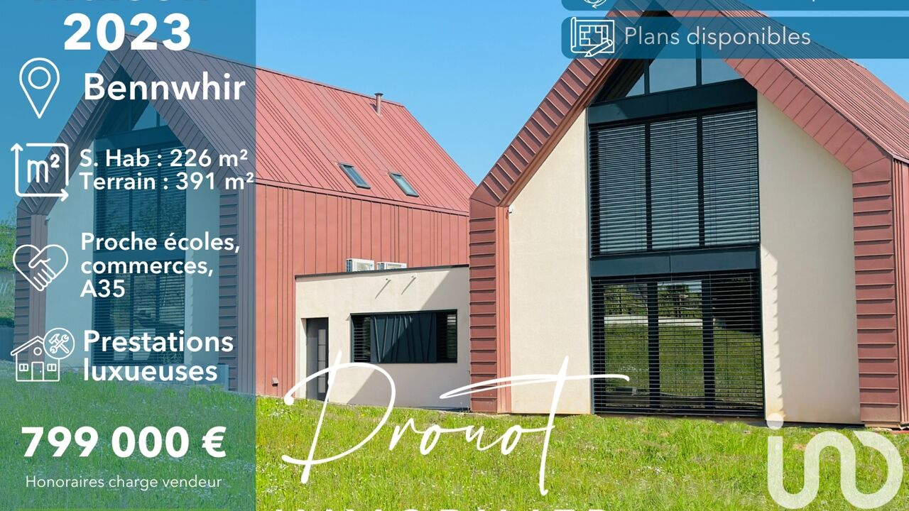 maison 8 pièces 226 m2 à vendre à Bennwihr (68630)