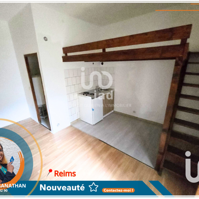 Appartement 1 pièce 17 m²