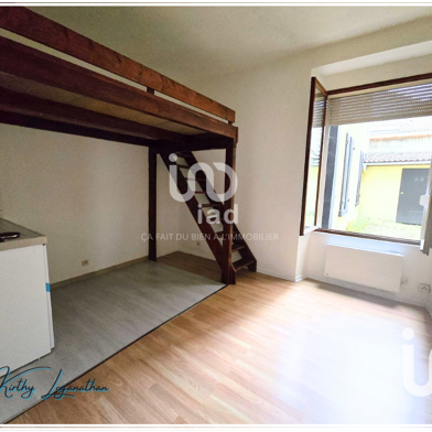 Appartement 1 pièce 17 m²