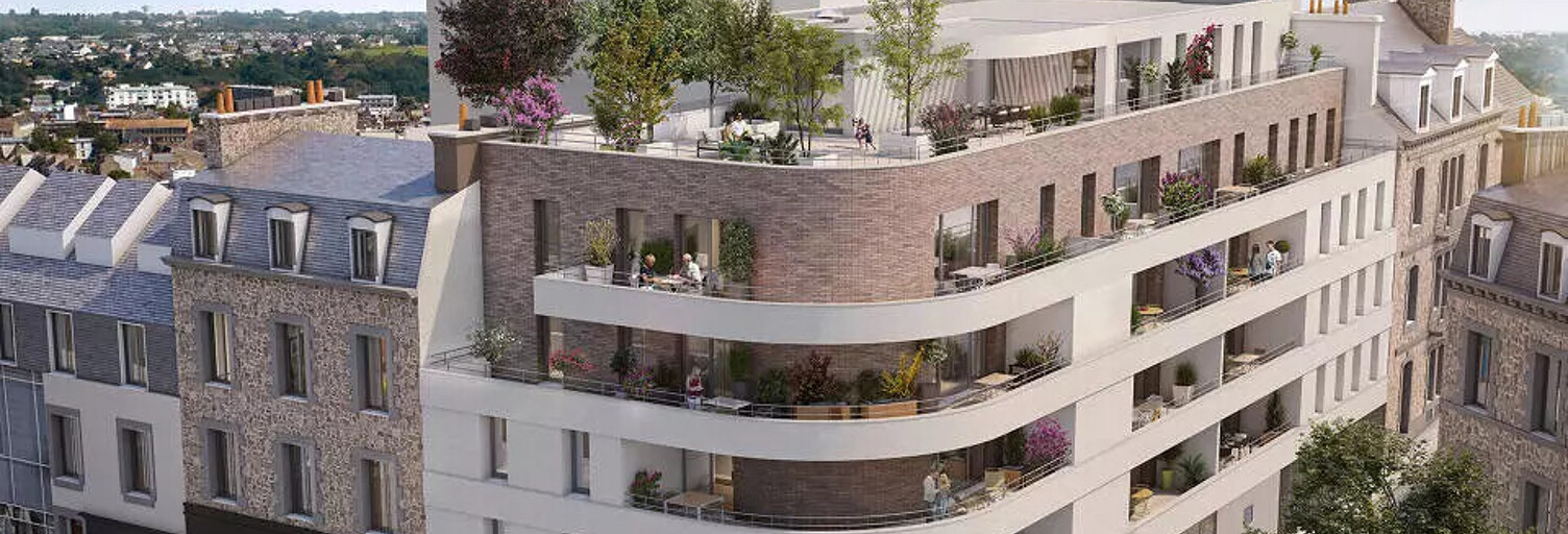 Appartement neuf T1, T2, T3, T4, T5 Pièce 32 à 158 m² à vendre à Saint-Brieuc (22000)