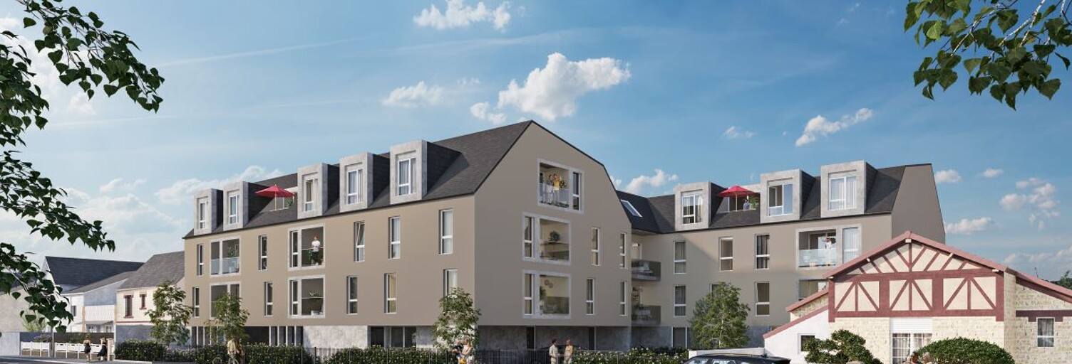 Appartement neuf T3, T4 Pièce 56 à 87 m² à vendre à Caen (14000)