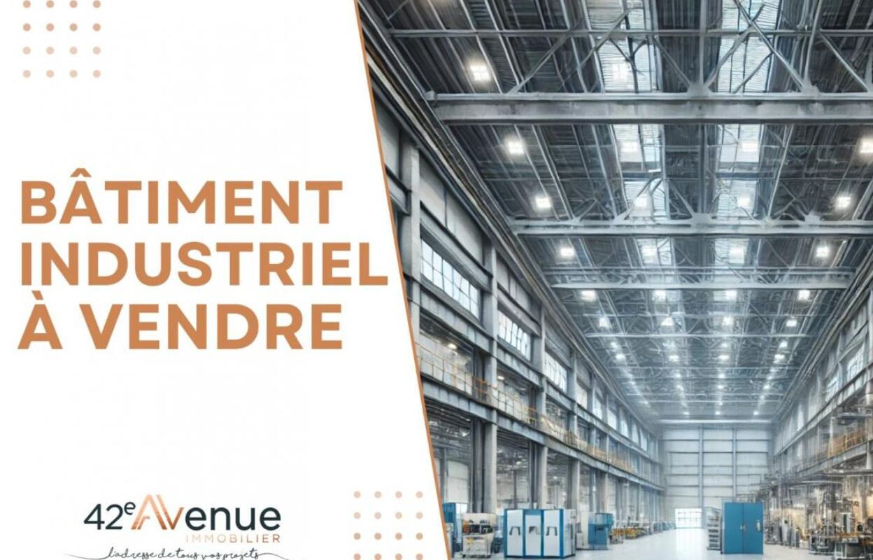 local industriel  pièces 806 m2 à vendre à Trelins (42130)