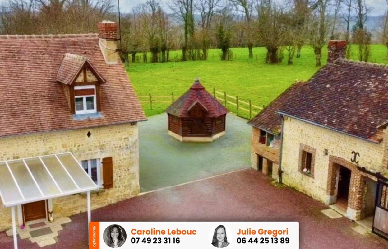 maison 6 pièces 185 m2 à vendre à Le Mêle-sur-Sarthe (61170)