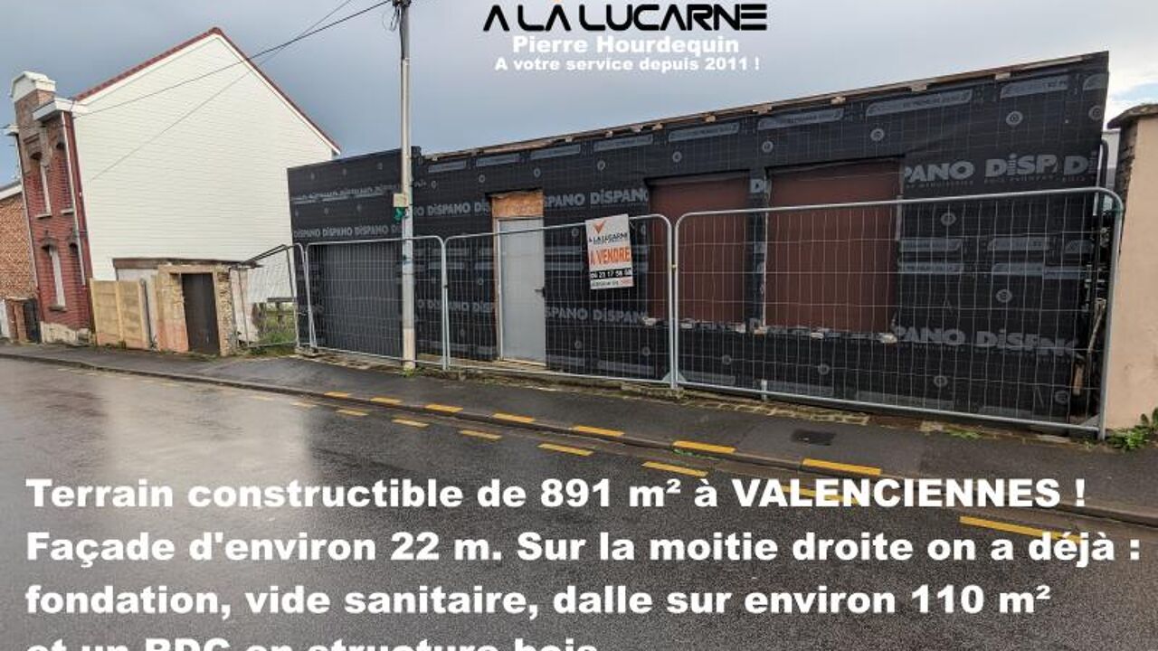 terrain  pièces 891 m2 à vendre à Valenciennes (59300)