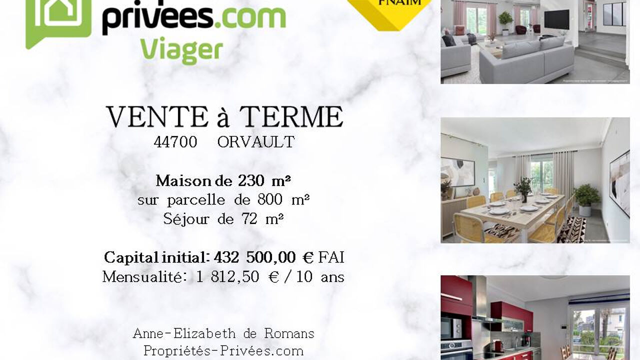 maison 6 pièces 230 m2 à vendre à Orvault (44700)