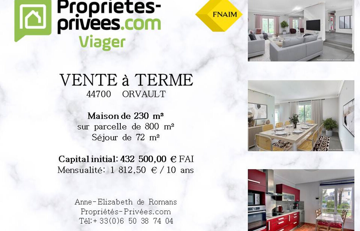 maison 6 pièces 230 m2 à vendre à Orvault (44700)