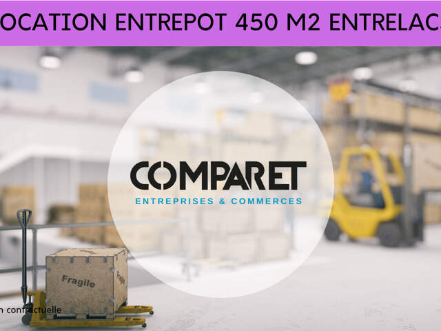 Location Entrepôt Neuf 450 m² à ENTRELACS  divisible 250 et 200 M2 — photo du bien