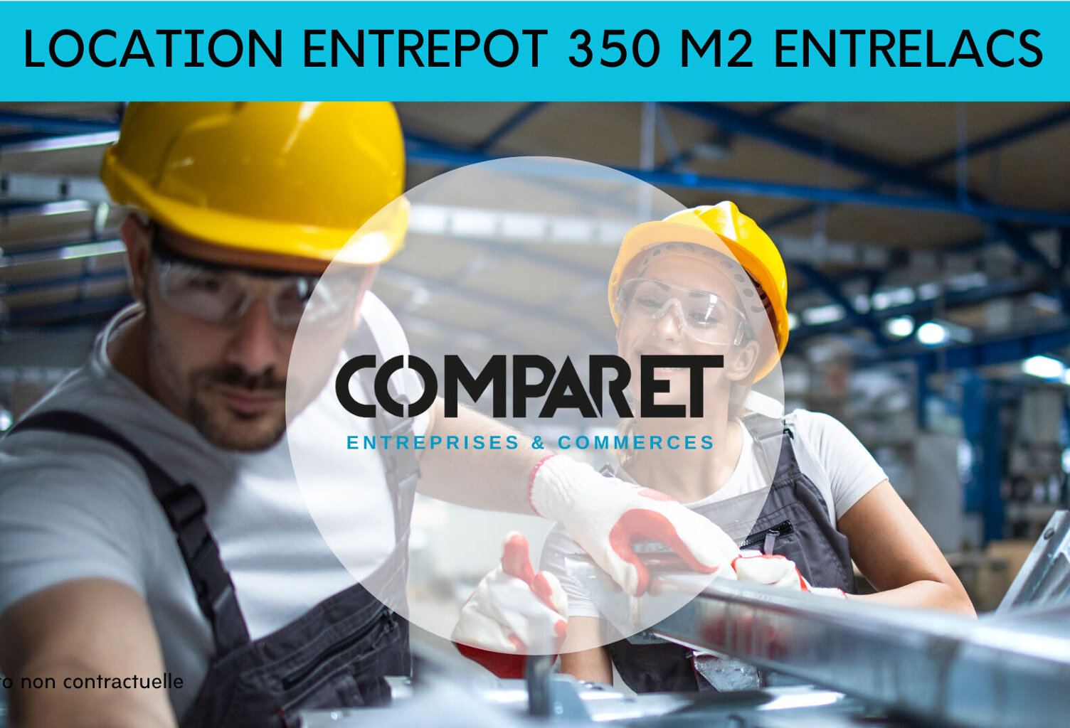 Location Entrepôt 350 m² à ENTRELACS  Idéal pour Stockage et Activités Professionnelles — photo 1