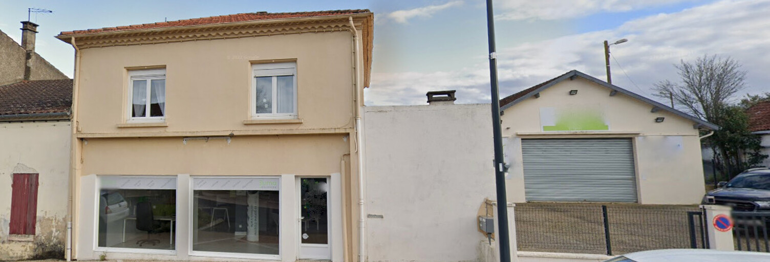 Commerce  61 m² à louer à La Croix-Blanche (47340)