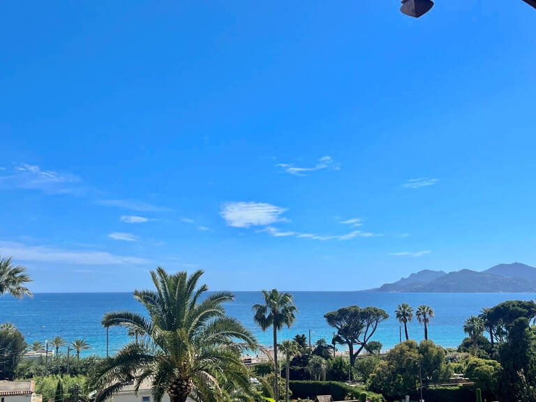 CANNES PLAGE  / CENTRE T2 DE 53M2 SUD VUE MER TERRASSE — photo 1