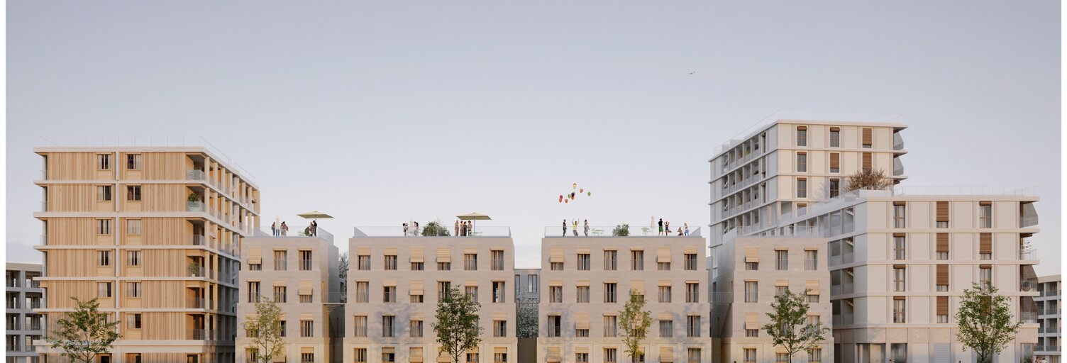 Appartement neuf T2, T3, T4, T5 Pièce 43 à 117 m² à vendre à Marseille 15 (13015)