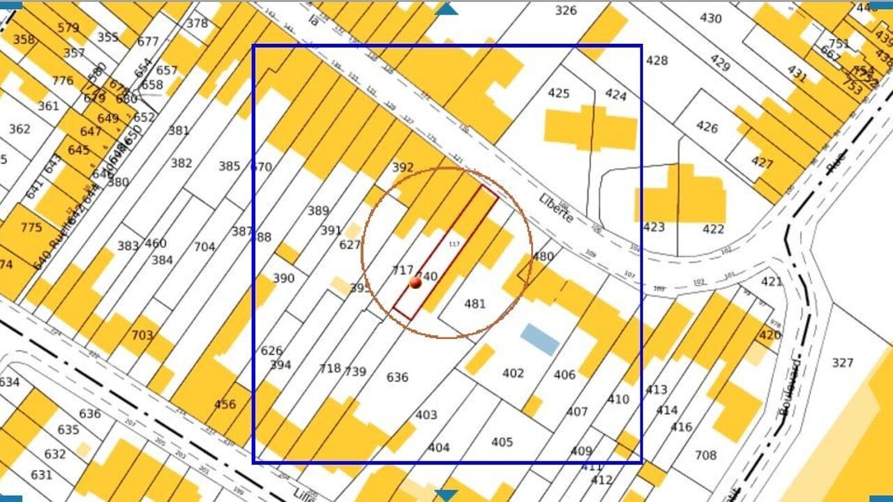 terrain  pièces 179 m2 à vendre à Villeneuve-d'Ascq (59650)