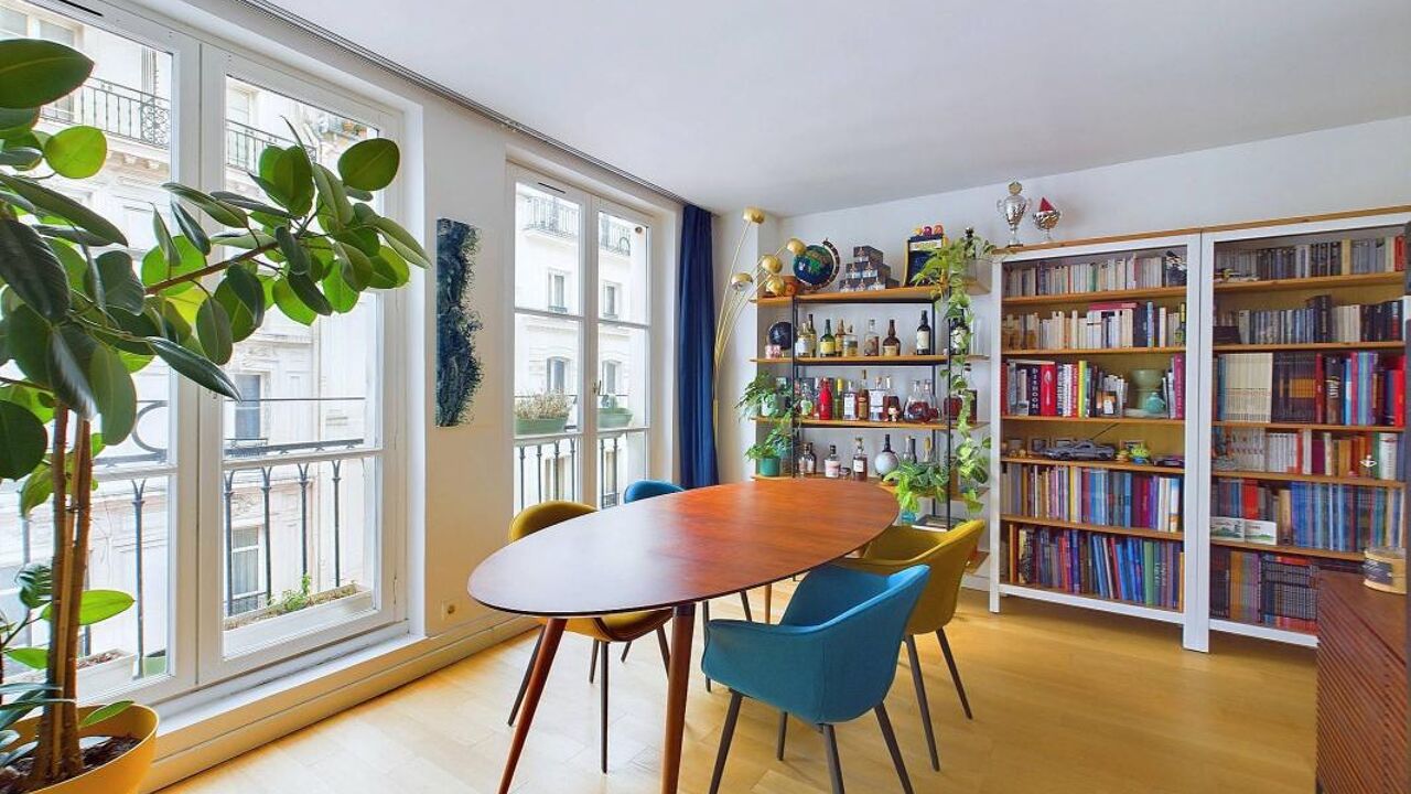 appartement 3 pièces 54 m2 à vendre à Paris 1 (75001)