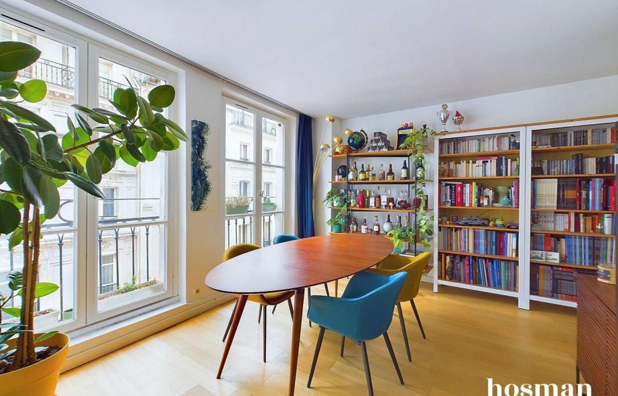 appartement 3 pièces 54 m2 à vendre à Paris 1 (75001)