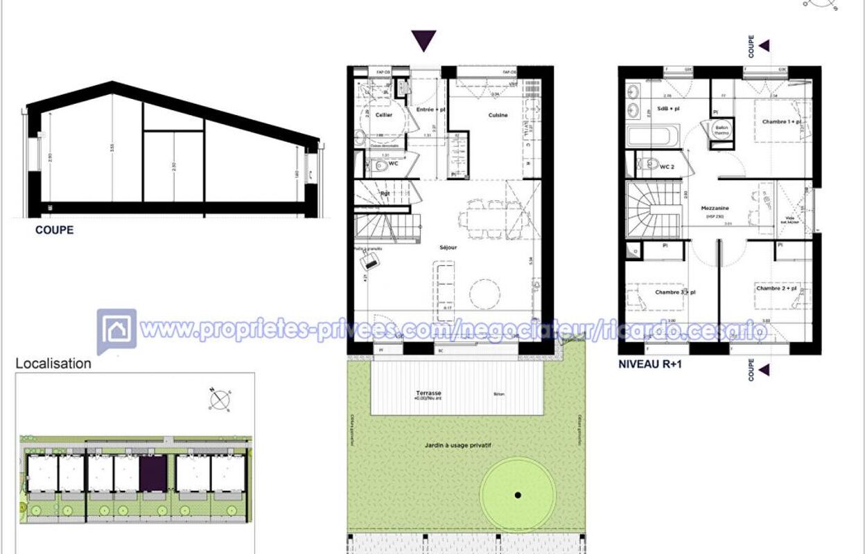 maison 4 pièces 93 m2 à vendre à Saint-Malo (35400)