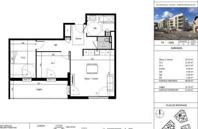 location appartement 865 € CC /mois à proximité de Bourgoin-Jallieu (38300)