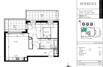 location appartement 680 € CC /mois à proximité de Bourgoin-Jallieu (38300)