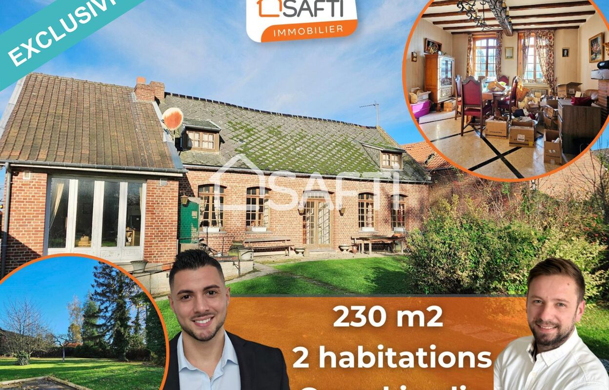 maison 10 pièces 230 m2 à vendre à Saulzoir (59227)