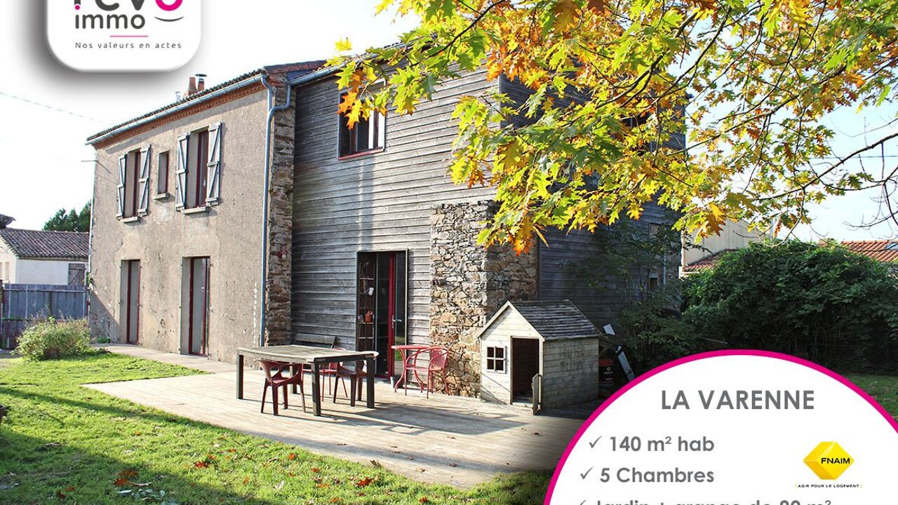 maison 7 pièces 140 m2 à vendre à La Chapelle-Basse-Mer (44450)