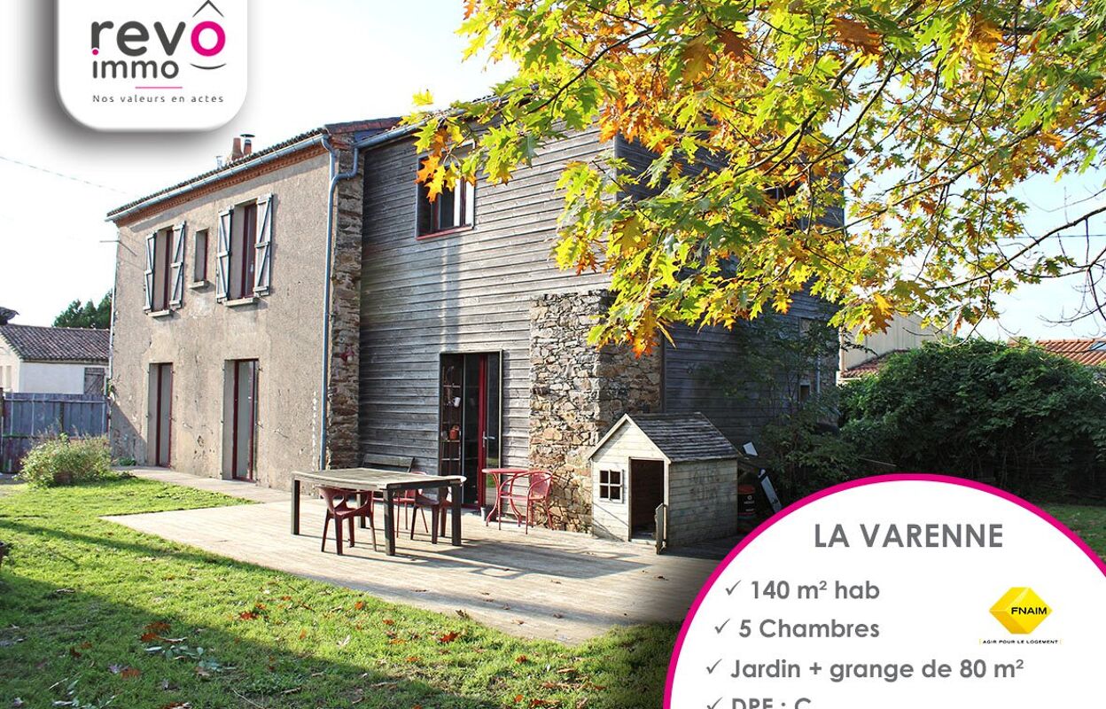 maison 7 pièces 140 m2 à vendre à La Chapelle-Basse-Mer (44450)