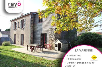 maison 7 pièces 140 m2 à vendre à La Chapelle-Basse-Mer (44450)