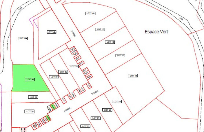 LE PUY STE REPARADE, TERRAIN DE 578 m² CONSTRUCTIBLE. — photo 3