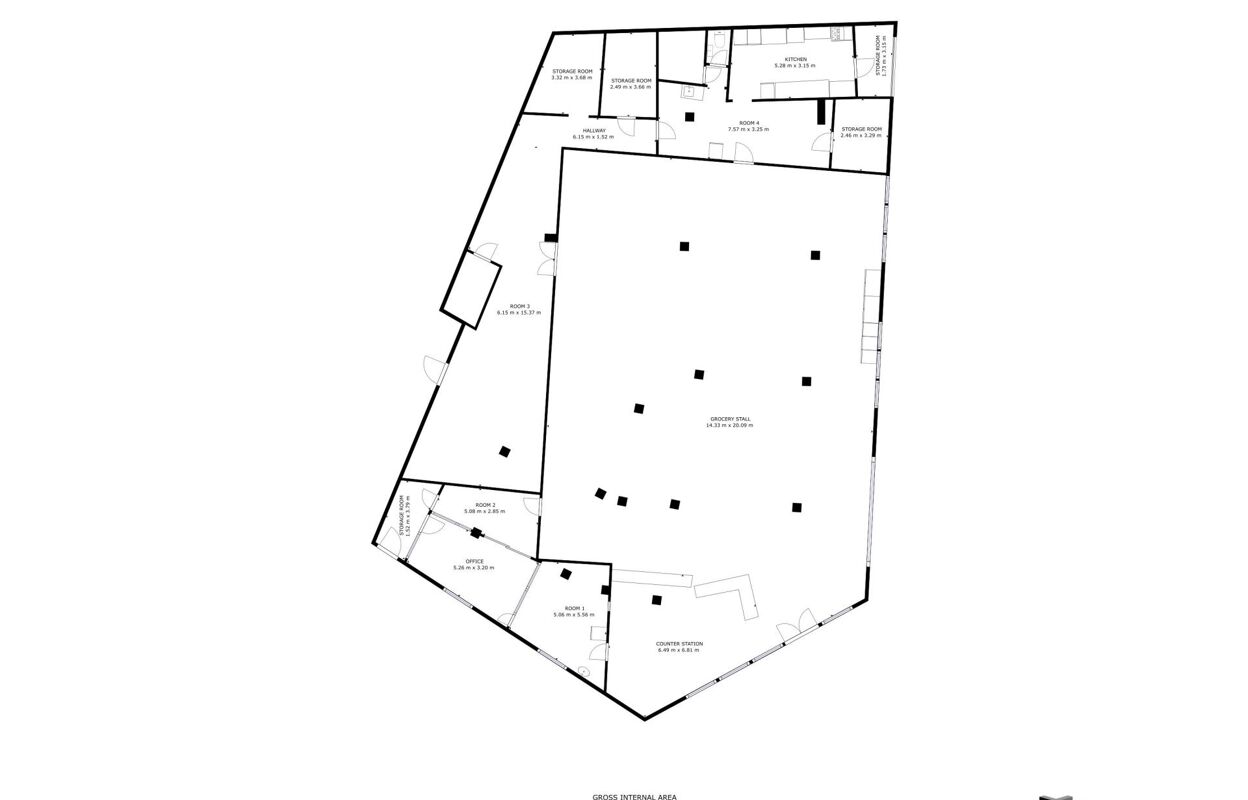 commerce 5 pièces 400 m2 à vendre à Mont-de-Marsan (40000)