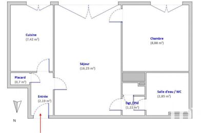 vente appartement 215 000 € à proximité de Paris 10 (75010)