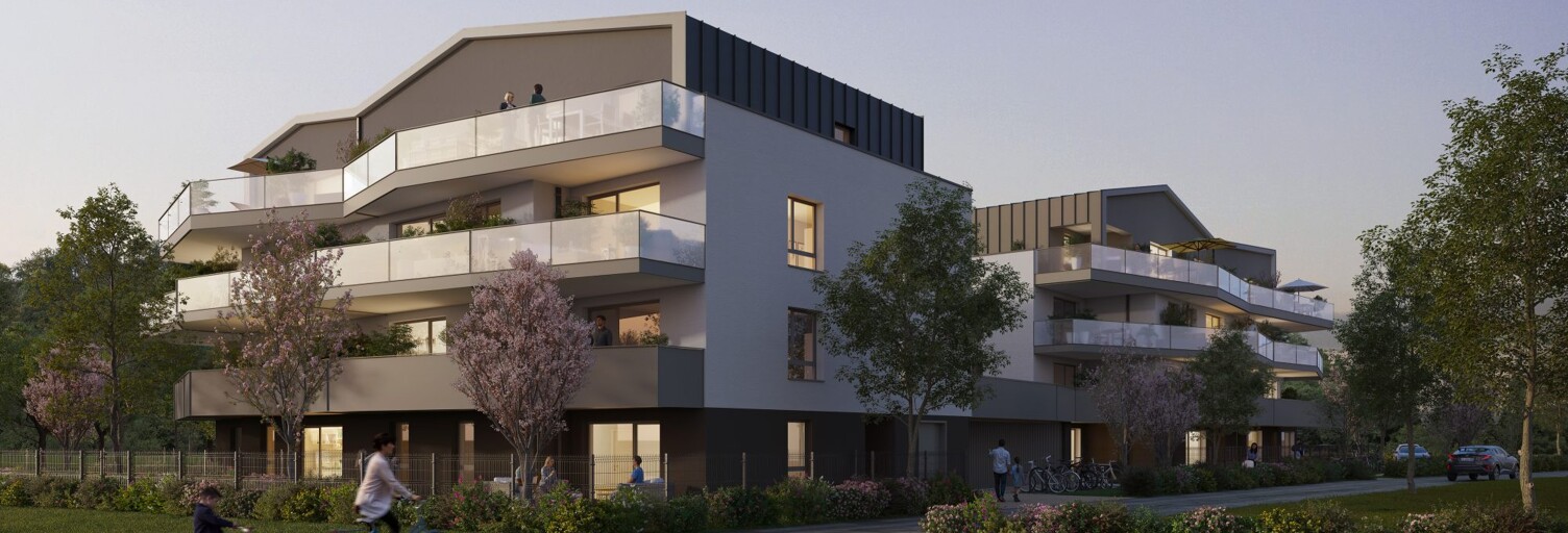 Appartement neuf T2, T3, T4, T5 Pièce 46 à 92 m² à vendre à Sélestat (67600)