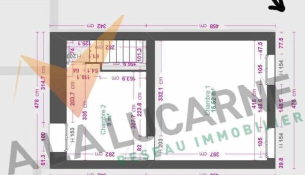 Villa / Maison 3 pièces  à vendre Fresnes-sur-Escaut 59970