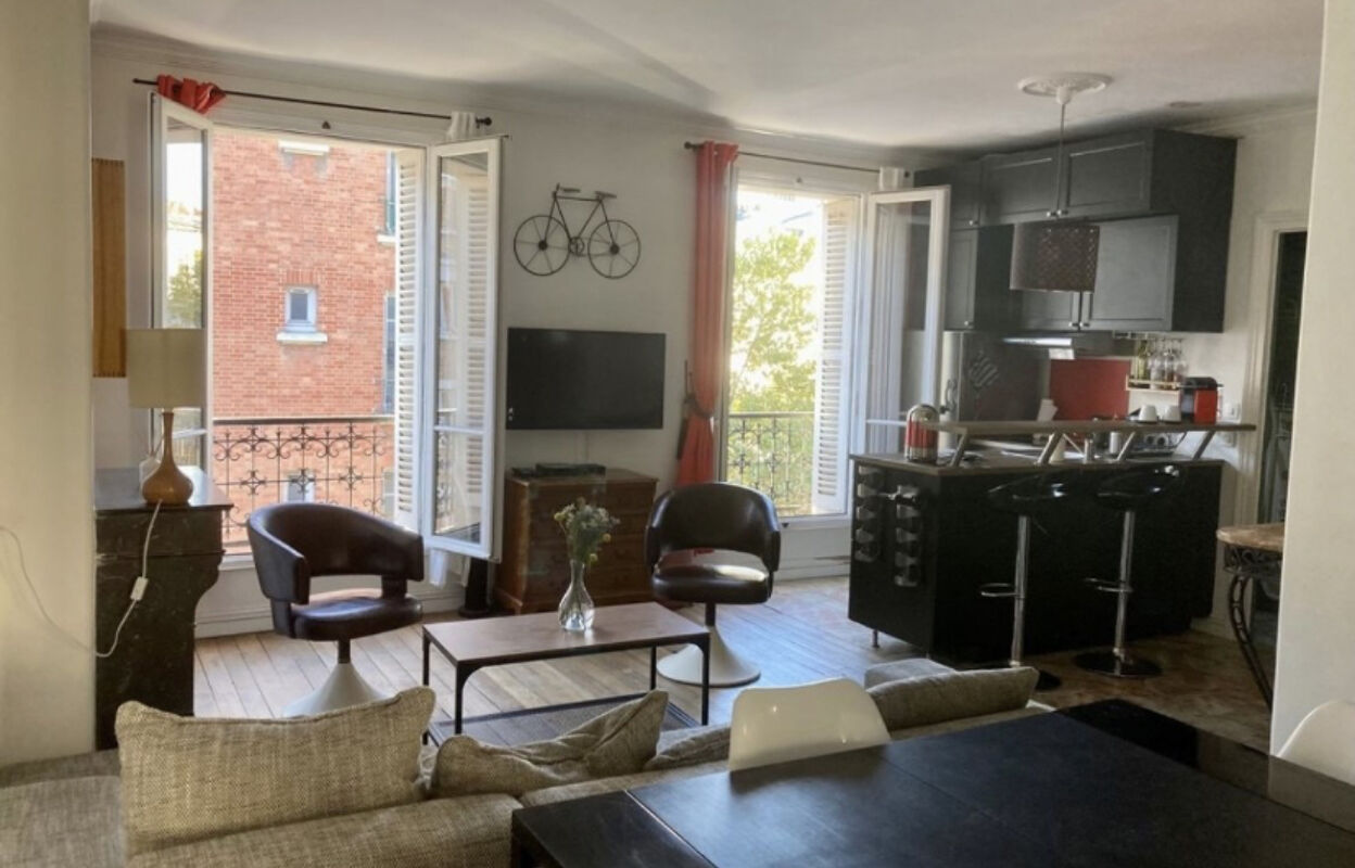 appartement 2 pièces 45 m2 à louer à Paris 18 (75018)