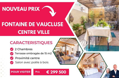 maison 4 pièces 97 m2 à vendre à Fontaine-de-Vaucluse (84800)