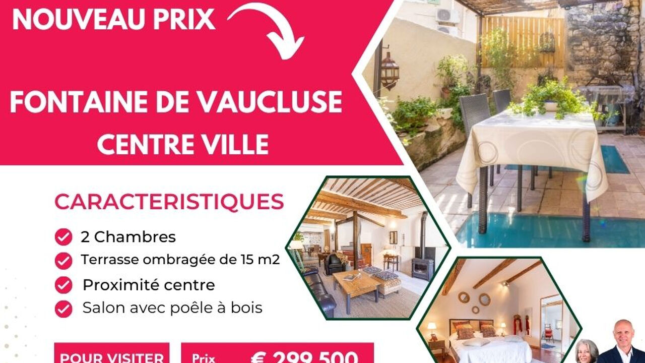 maison 4 pièces 97 m2 à vendre à Fontaine-de-Vaucluse (84800)