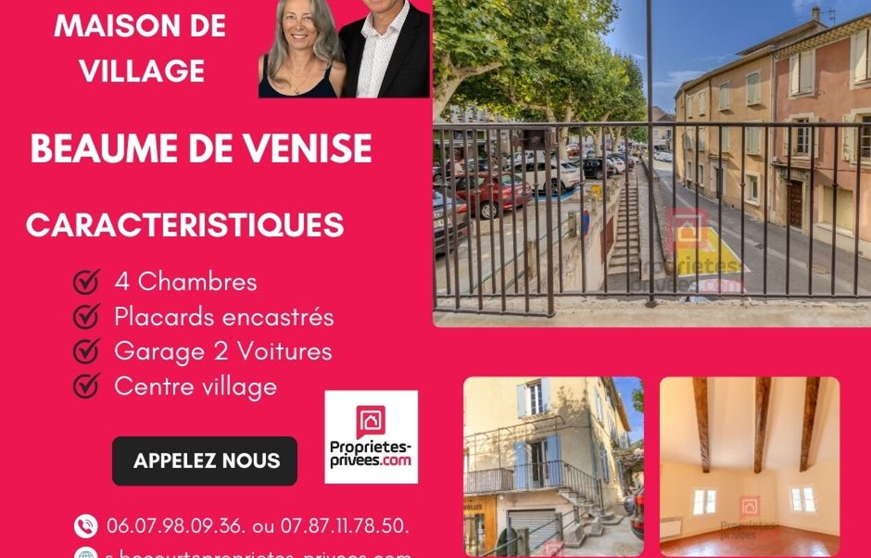 maison 6 pièces 115 m2 à vendre à Beaumes-de-Venise (84190)