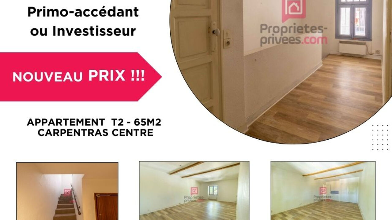 appartement 3 pièces 65 m2 à vendre à Carpentras (84200)