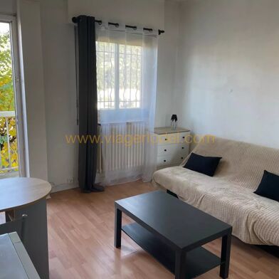 Appartement en viager 1 pièce 17 m²