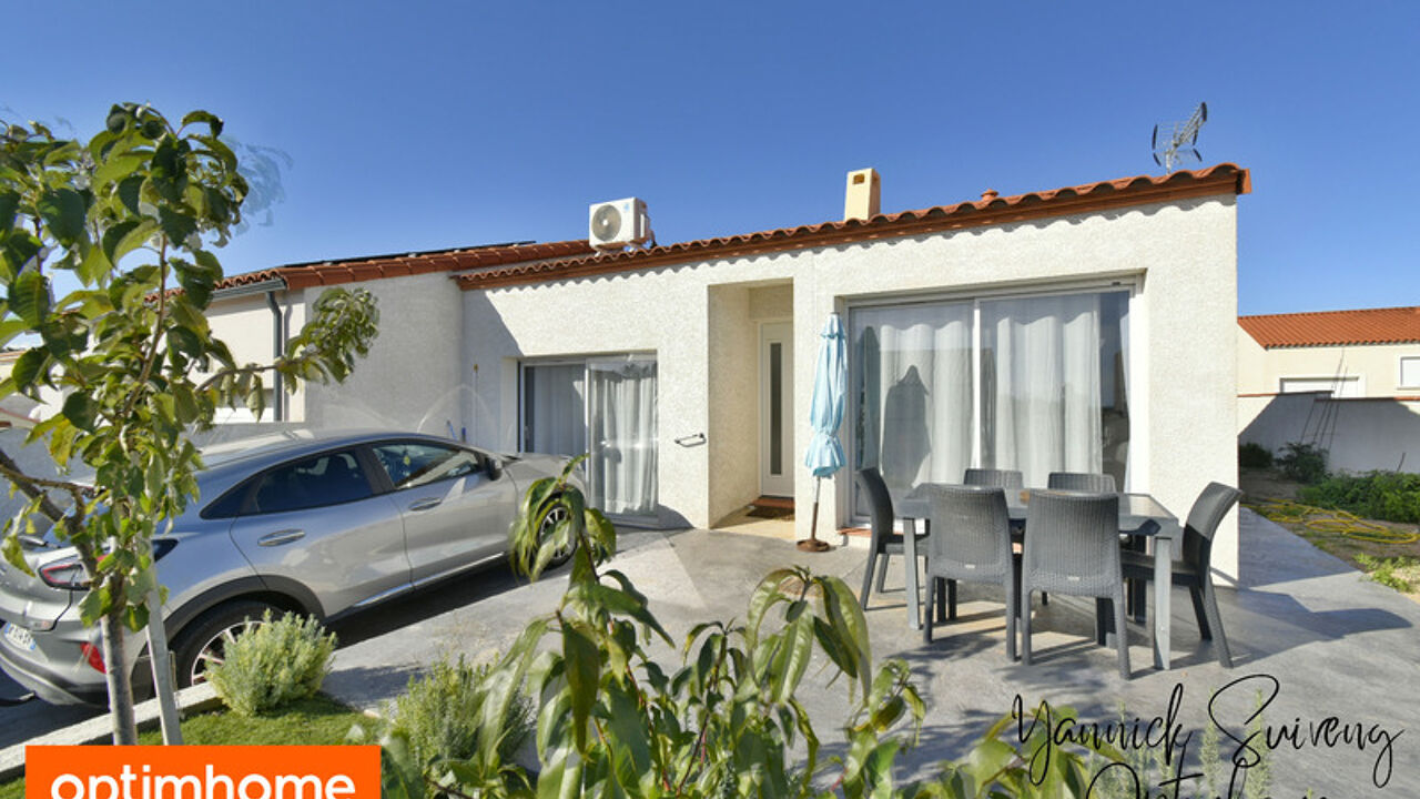 maison 4 pièces 77 m2 à vendre à Fitou (11510)