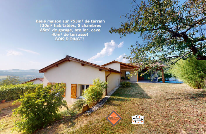 A Saisir! Bois D'oingt, Maison 130m² Hab. 85m² Garare Atelier Cave sur 753m² Terrain!  — photo 5