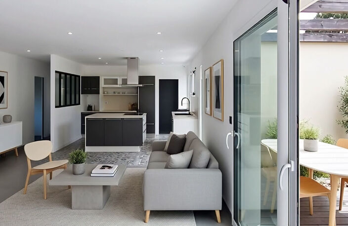 Maison 3 chambres sur 1100 m² de terrain Le Porge — photo 3