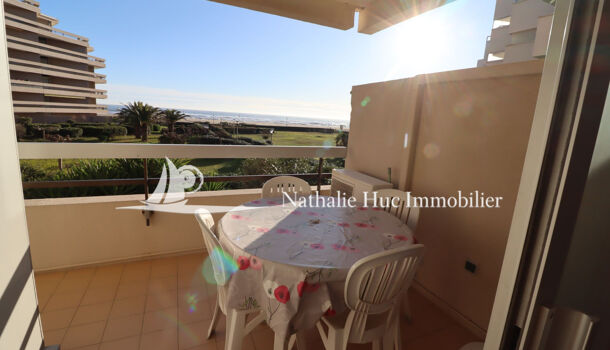 Appartement 1 pièces  à vendre Canet-Plage 66140