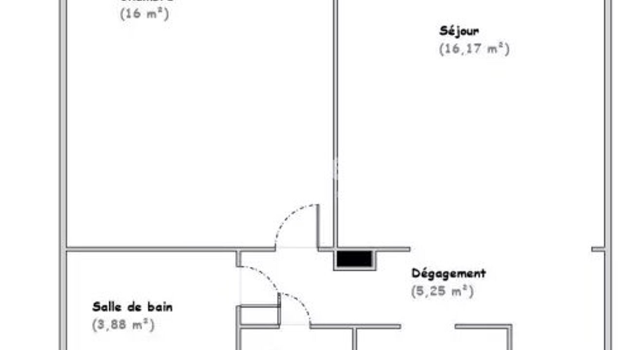 appartement 2 pièces 47 m2 à vendre à Paris 16 (75016)