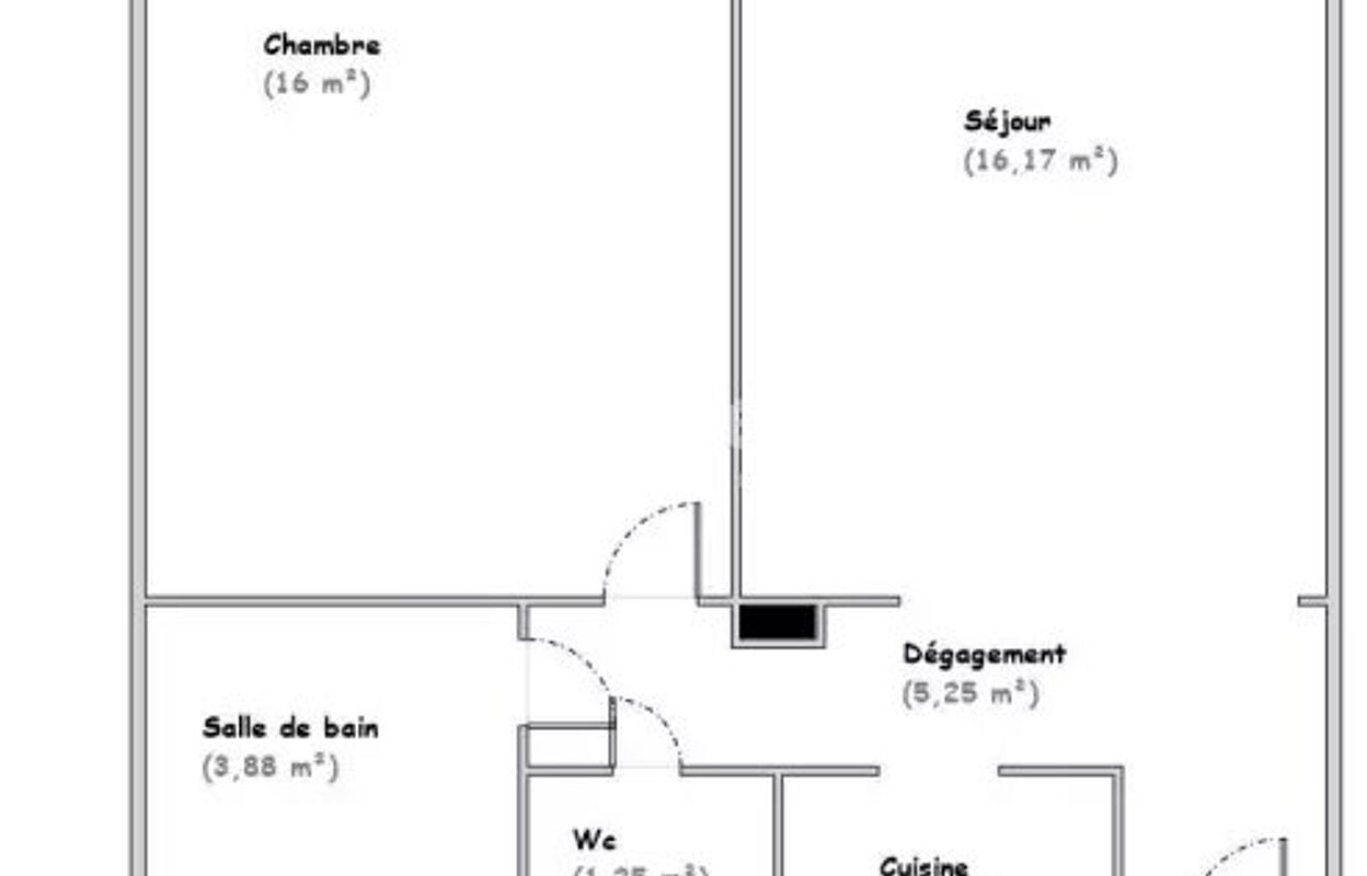 appartement 2 pièces 47 m2 à vendre à Paris 16 (75016)