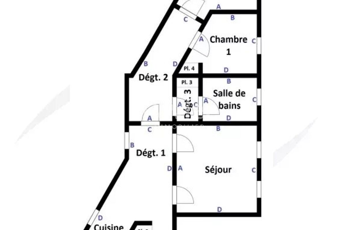 appartement 3 pièces 70 m2 à louer à Paris 5 (75005)