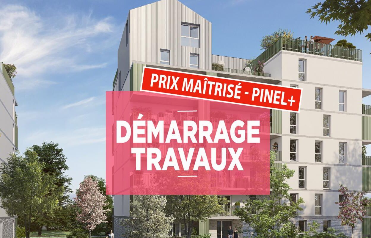 appartement neuf T2, T3, T4, T5 pièces 45 à 115 m2 à vendre à Toulouse (31000)